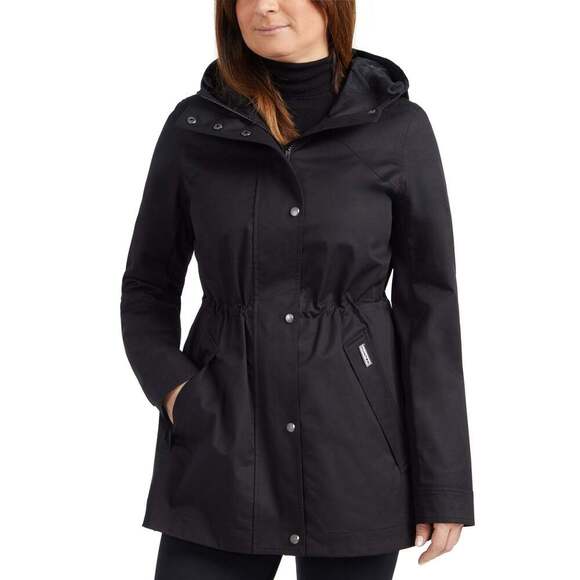 Hunter Jackets & Blazers - Hunter Women's M Raincoat Black Cotton H0441